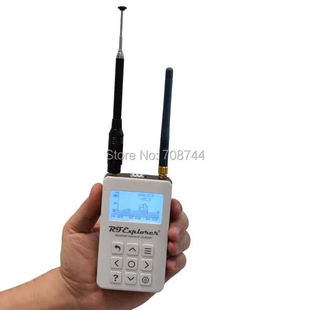 Портативный анализатор спектра RF Explorer 4G Combo Plus от 50 кГц до 4 0 ГГц полный диапазон
