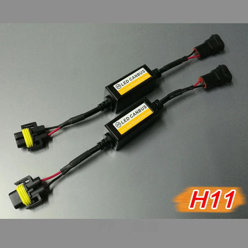 H1 H3 H4 H7 LED декодер фары CAN BUS EMC предупреждающий компенсатор конденсатор резистор с