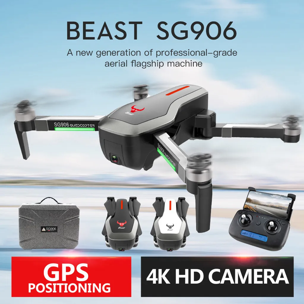 SG906 gps 5G wifi FPV с 4K Ультра прозрачная камера бесщеточный gps/Оптическое
