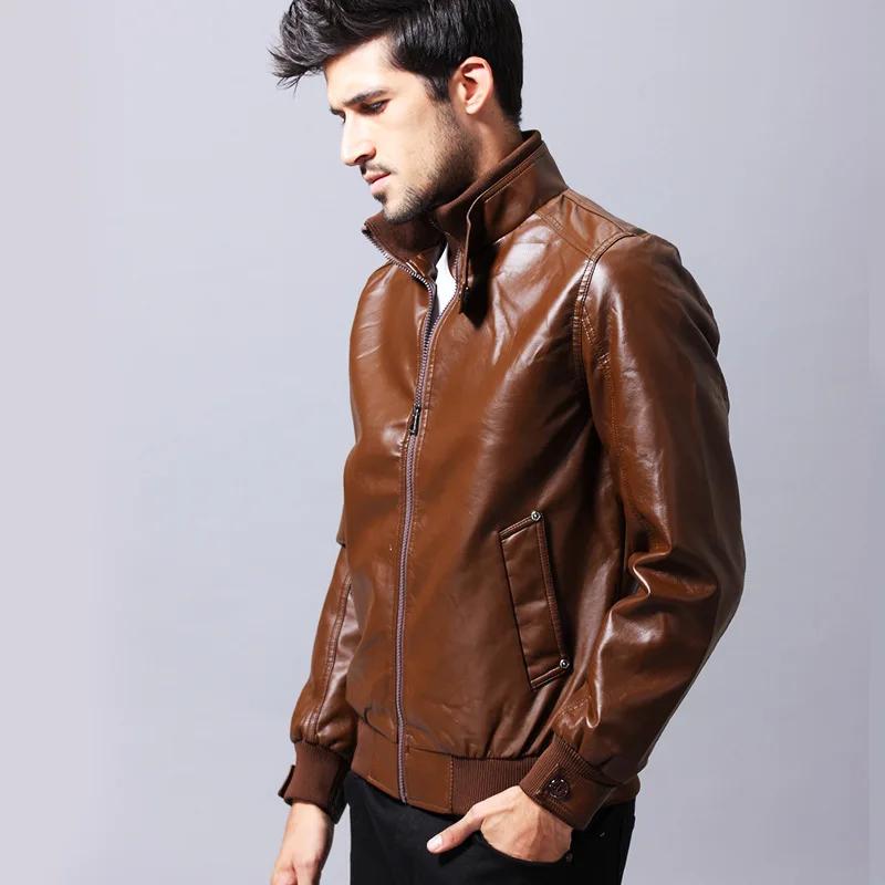 MRMT 2021 новые мужские Куртки из искусственной кожи мотоциклетные кожаные куртки