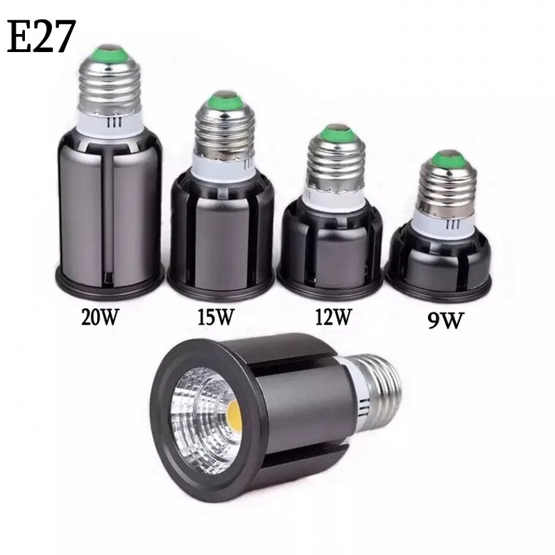Высосветильник LED COB светильник GU10 GU5.3 E27 9 Вт 12 15 20 25 светодиодная лампа 85-265 в
