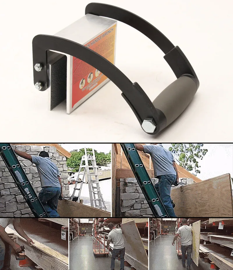 0 to 22mm Heavy Duty Metal Furniture Gripper Carrier Sheet Goods Carry Handle Wooden Wrench Plywood and Sheetrock Panel | Инструменты