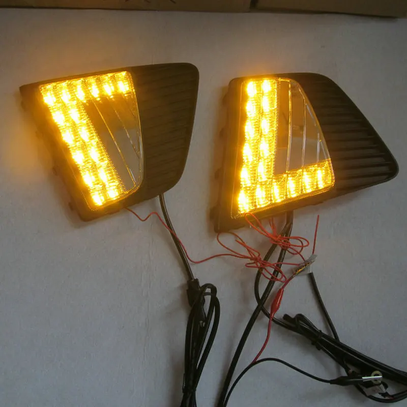 Для Hyundai ix25 Creta 2014 2015 2016 вождения DRL дневные ходовые огни светильник