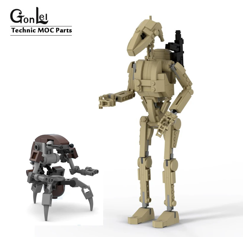 Новинка B1 битва Droids Звездный план Разрушитель дроид Droidekas фигурки космической