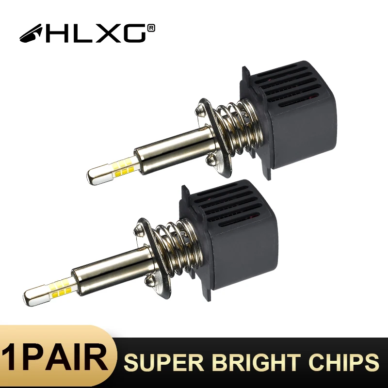 

HLXG h7 led Auto Bulbs 80W 15000LM Mini H4 H1 LED H8 H11 9006 HB4 9005 HB3 led Headlight 360º 4 Sides 12V SAMSUNG CHIPS Car Lamp