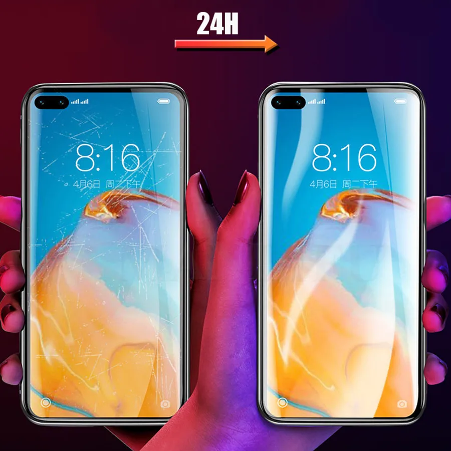 Защита экрана для Honor 10 Lite 8X Гидрогелевая пленка Huawei 20 Pro 10i 20i защитная на 9 8 легкая