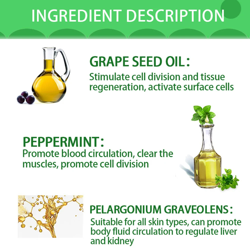 Эфирное масло для роста и поддержания ног|Эфирное масло| |