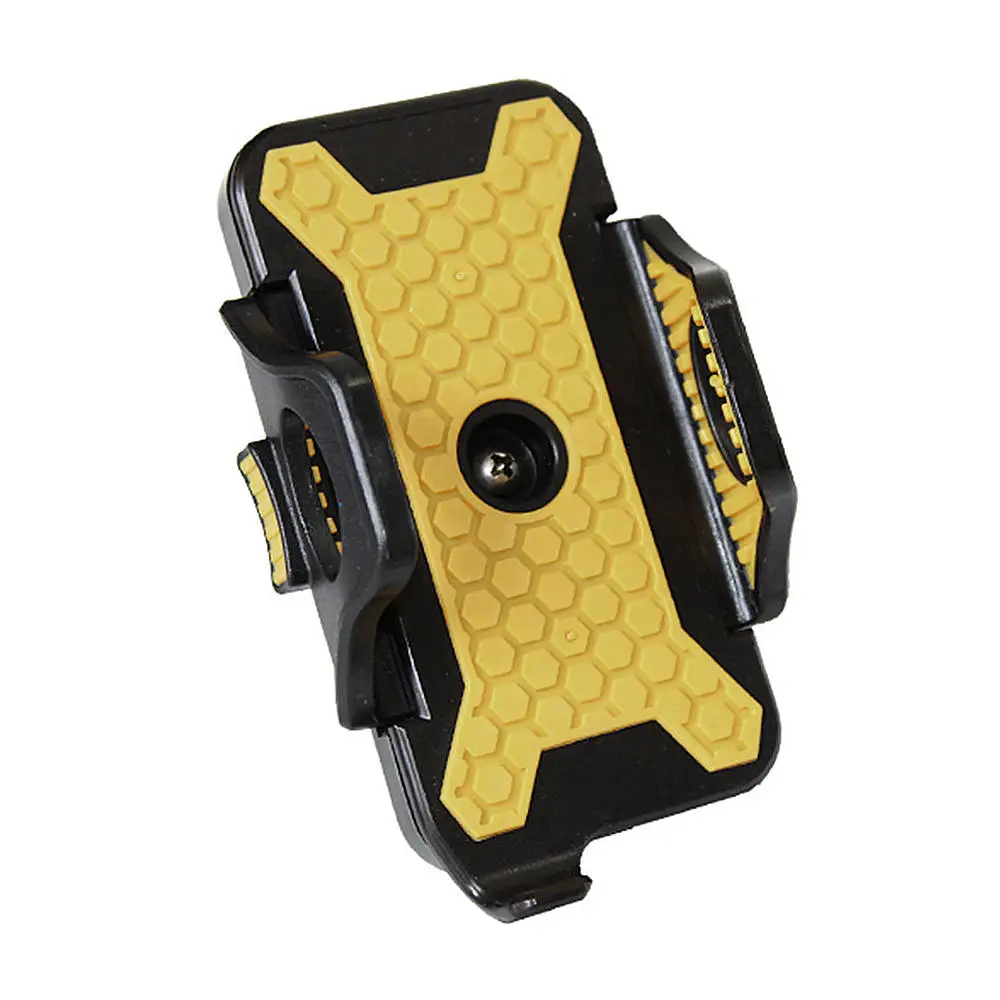 

Yellow Bicycle Motorcycle Phone Holder Handlebar Stand for 4.2-5.5 Inch Phone GPS Mobile Cell Phone Stand Holder