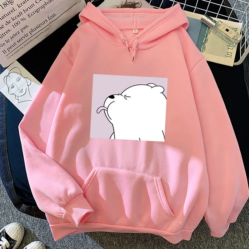 new Hoodies oversized print Kangaroo Pocket Sweatshirts Hooded Harajuku Spring Casual Vintage Korean Pullovers Women sweetshirts