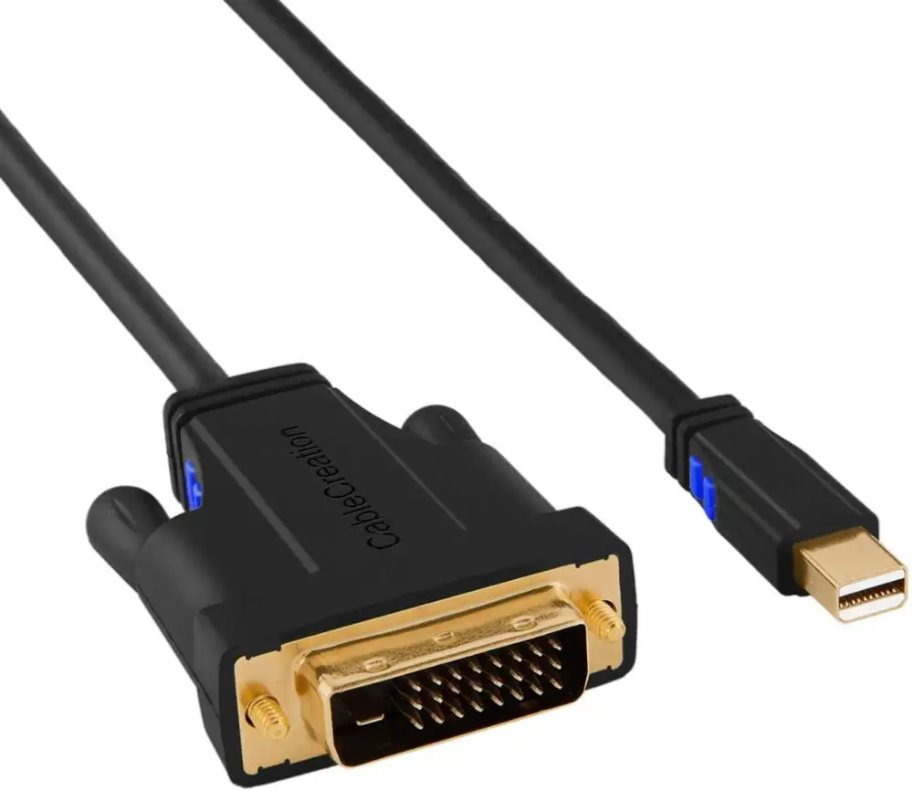 

Кабель Mini DP (mDP) к DV,Mini Displayport (Thunderbolt 2) к DVI, совместимый с iMac,Surface Pro 2/3/4/5/6, HD мониторами