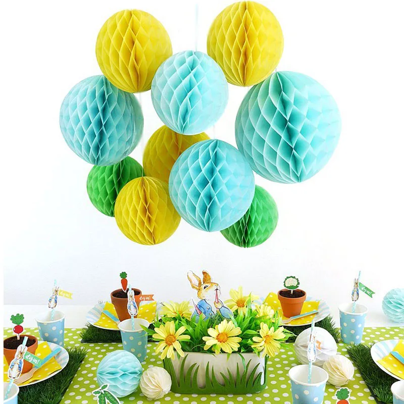 4 'ɶ'' 8 ''мяч с бумажными сотами фонарь цветочный шар для свадьбы