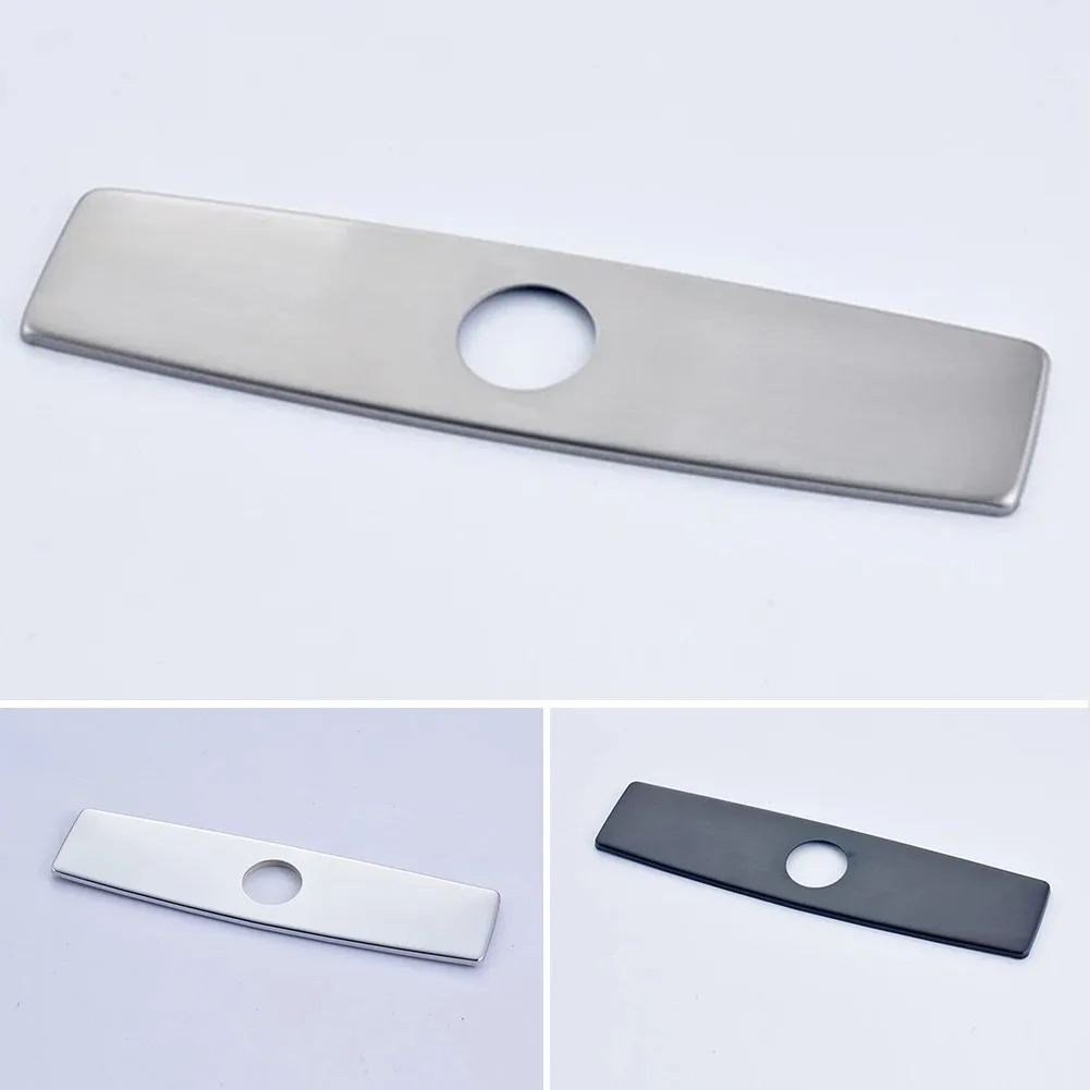 

Крышка для смесителя 10 дюймов, палубная пластина для кухонной раковины с одним отверстием, из нержавеющей стали, для быстрого хранения