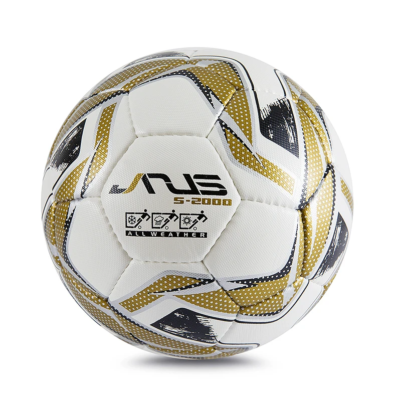 Hand Sewn Match Soccer Ball Standard Size 5 Football Ball PU Latex Material Sports League Training Balls