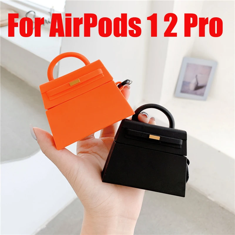 

Soft Silicone Cases For Apple Airpods 1/2/3 pro Protective Bluetooth Wireless Earphone Cover Apple Air Pods Charging Box Bags