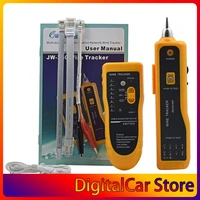 jw 360 lan network cable tester telephone wire tracker diagnose tone tool kit rj45 rj11 line finding sequence testing