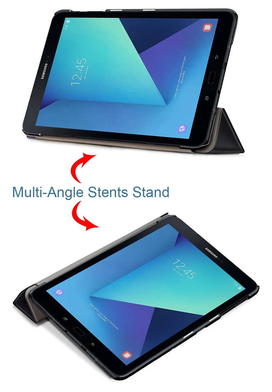 MTT чехол для планшета для samsung Galaxy Tab S3, 9,7 дюймов, SM-T820, T825, T829, ультра тонкий откидной смарт-чехол из искусственной кожи, защитный чехол