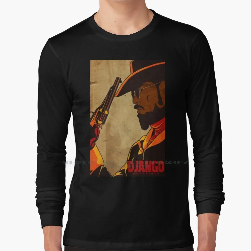 

Django Unchained T Shirt 100% Pure Cotton Cinema Movie Movies Django Quentin Tarantino Pop Art Pop Arts Django Unchained Movie