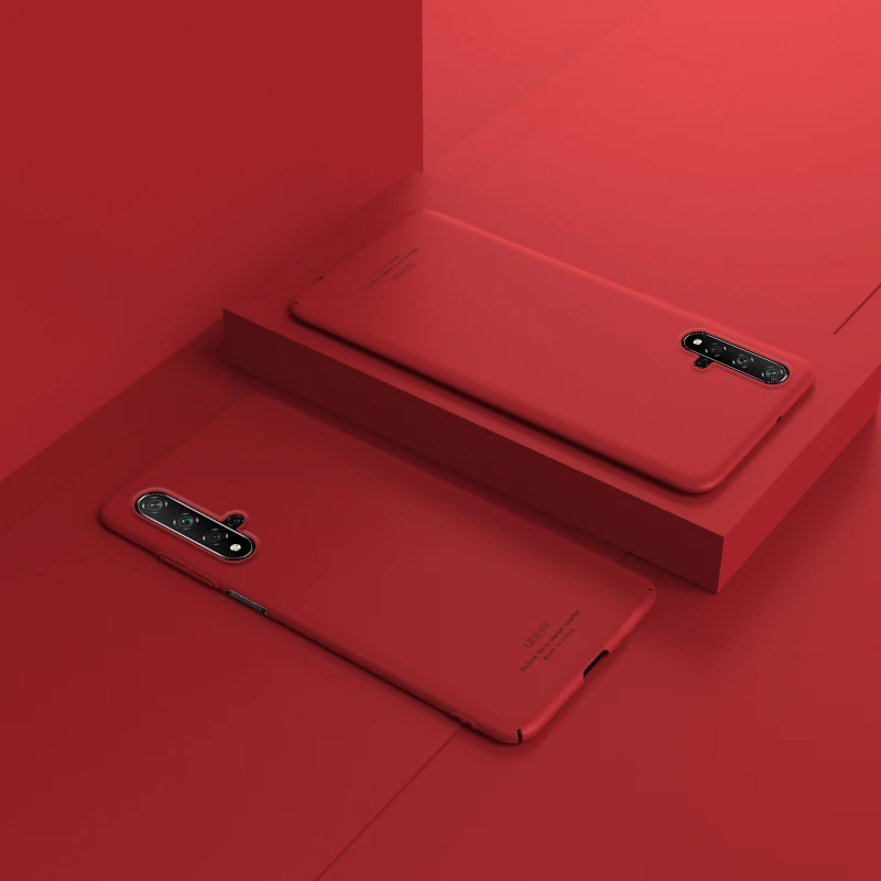 Жесткий пластиковый Чехол Honor View 20 матовый чехол из поликарбоната для Huawei P20 Pro P30