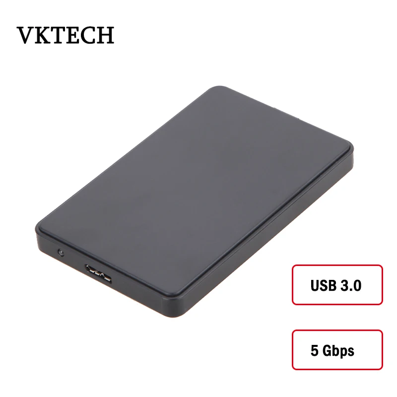 Корпус VKTECH Sata USB для жесткого диска HDD 2 5 дюйма корпус 3 0 SATA Hd внешний Caddy чехол