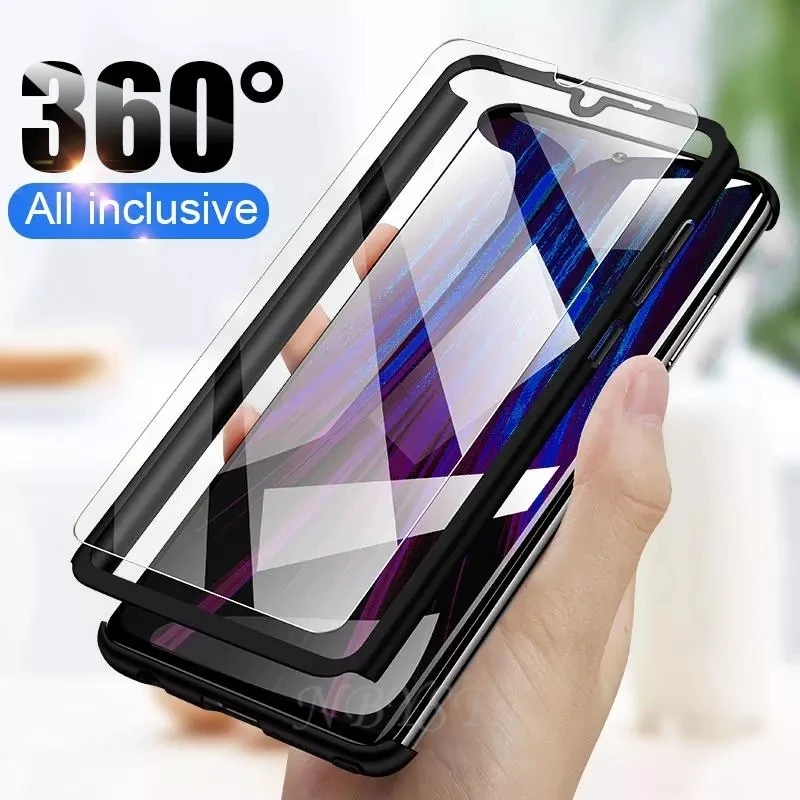 360 Полный корпус чехол для Xiaomi Redmi Note 9s 8T 9 Pro фотоаппаратов моментальной печати 7S 6A