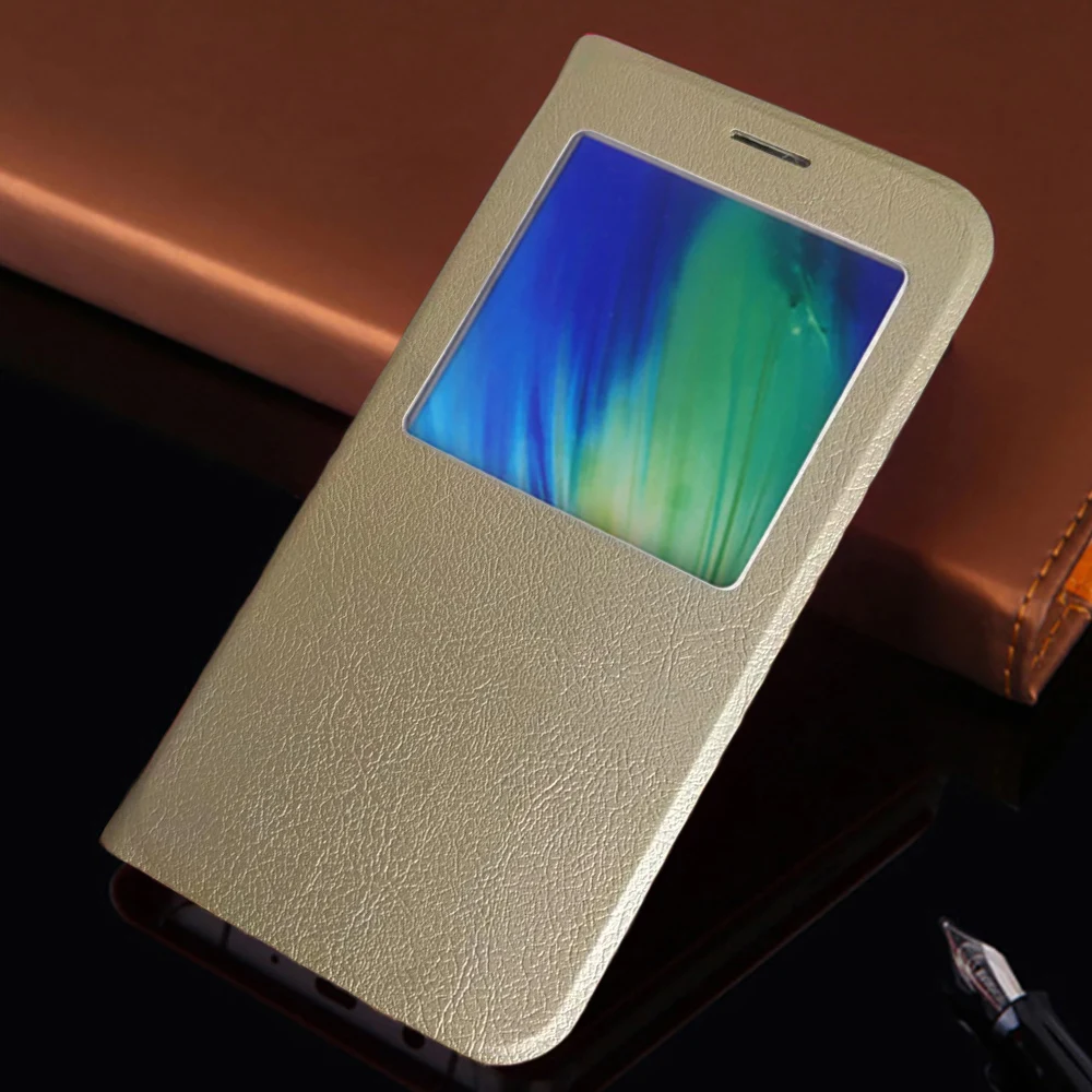 Чехол-книжка кожаный для Samsung Galaxy Note 3 4 N920 Note4 Note5 Note3 N9000 | Мобильные телефоны и