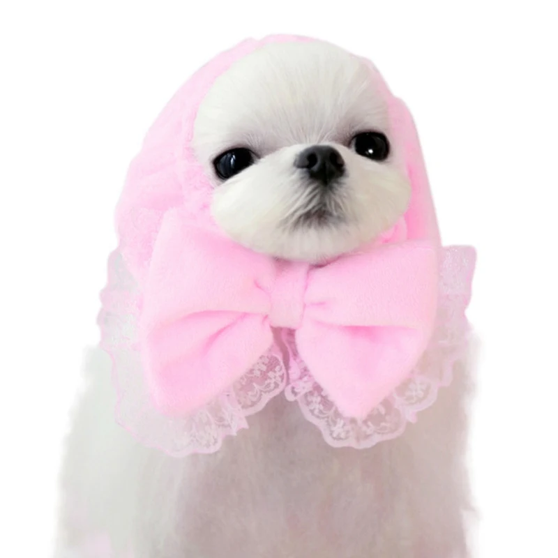 Повязка на голову с бантом для маленьких собак повязка волос аксессуары головной