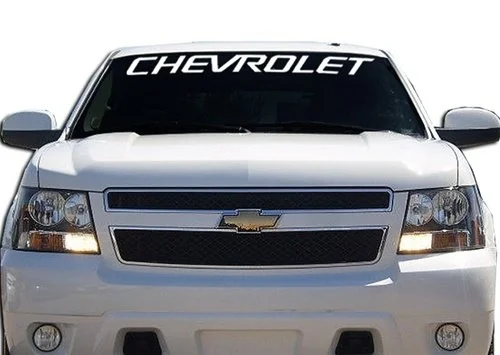 Стайлинг для автомобиля белая наклейка на ветровое стекло Совместимость с Chevy SAIL