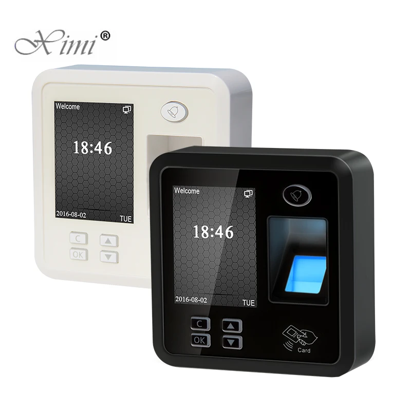 

TCP/IP USB Цвет Экран биометрический автономный отпечатков пальцев система контроля допуска к двери контроллер доступа RFID карты посещаемость времени