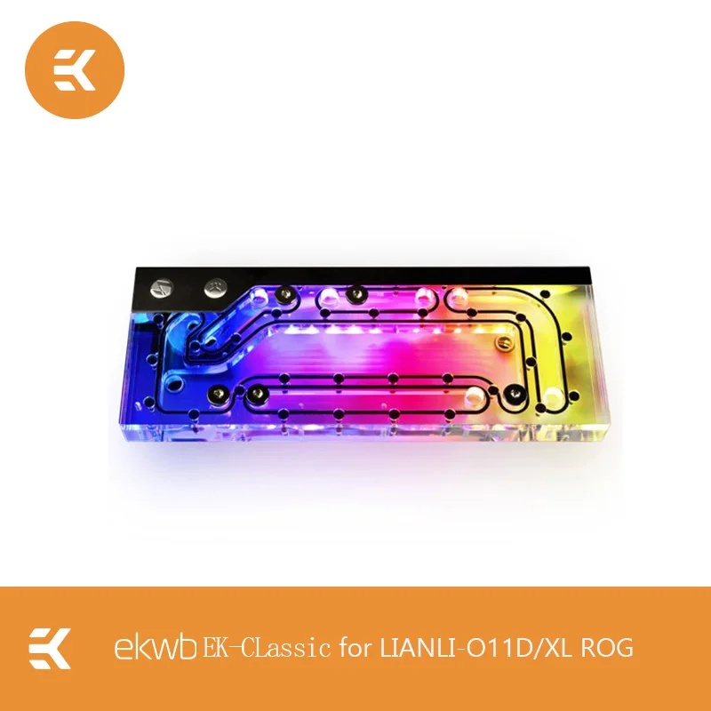 EK Classic светильник для воды Lianli O11D XL ROG сертифицированный с насосом EKWB 3.1DDC|Кулеры и