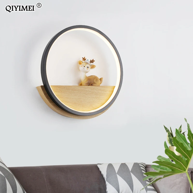 Современный светодиодный настенный светильник для спальни прикроватная