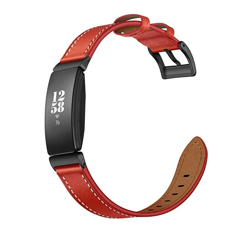 10 цветов браслет из натуральной кожи ремешок для Fitbit Inspire/Inspire Hr браслеты для Fitbit Inspire фитнес-трекер