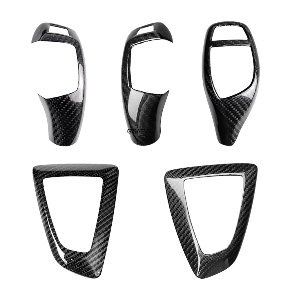 

For BMW 1 2 3 4 series F20 F21 F22 F23 F30 F32 F10 F07 F15 F16 F25 F26 carbon fiber gear lever central control panel cover