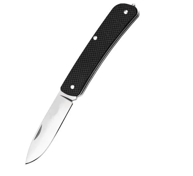 Складной карманный нож WA711 для выживания Sandvik 12C27 Blade G10 ручка со стеклом/окошком