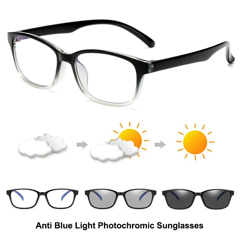 Очки солнцезащитные фотохромные для мужчин и женщин аксессуар от сисветильник