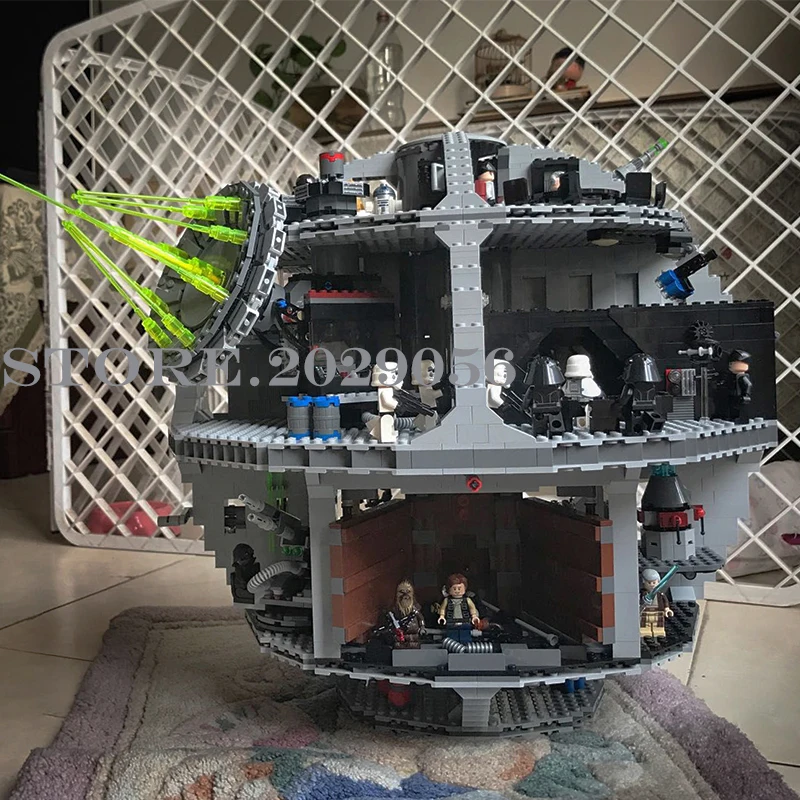05063 Star Wars Series Death Star Force Waken UCS 4016pcs Building Block Bricks Children Toys Gift Compatible With 75159