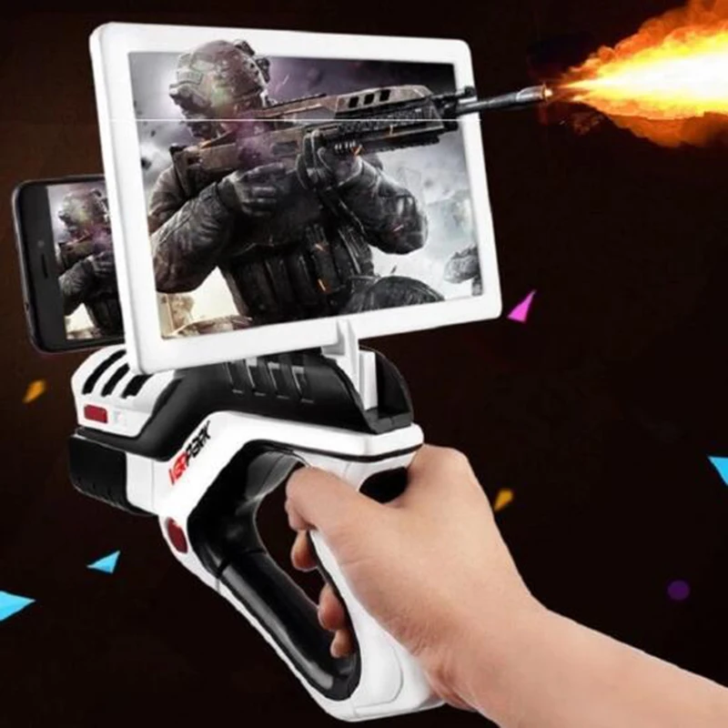 Игра AR Gun игрушка мультиплеер интерактивные пневматические ружья для страйкбола