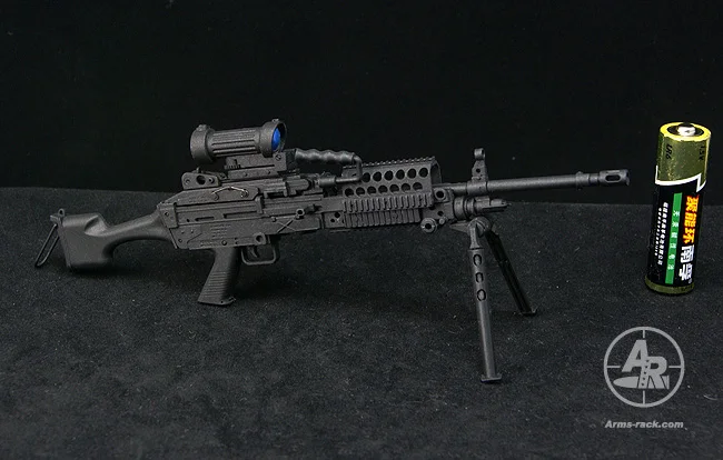 Оружия стеллаж для выставки товаров 1/6 ружьё модель MK48 46 M249 оружие 12 дюймов