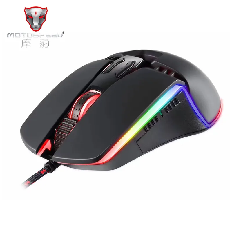 Motospeed V20 USB Проводная игровая мышь PUBG PMW3325 5000 dpi PMW3360 12000 dpi RGB светодиодный подсветка оптическая мышь для PUBG FPS Gamer