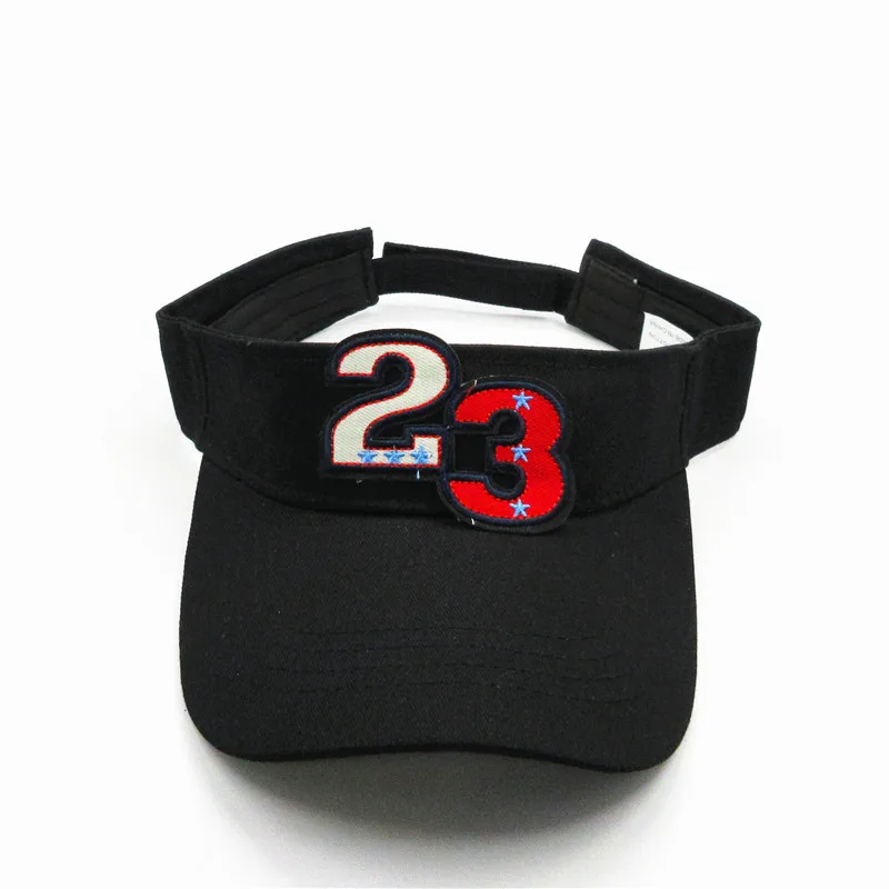 American 23 embroidery Visors Baseball Cap Adjustable Snapback cap for men and women 64 | Аксессуары для одежды