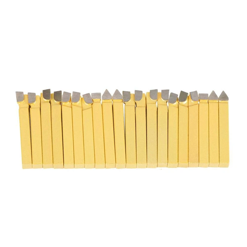 20 токарных долото набор 1/4 дюйма твердосплавный токарный инструмент сварочный