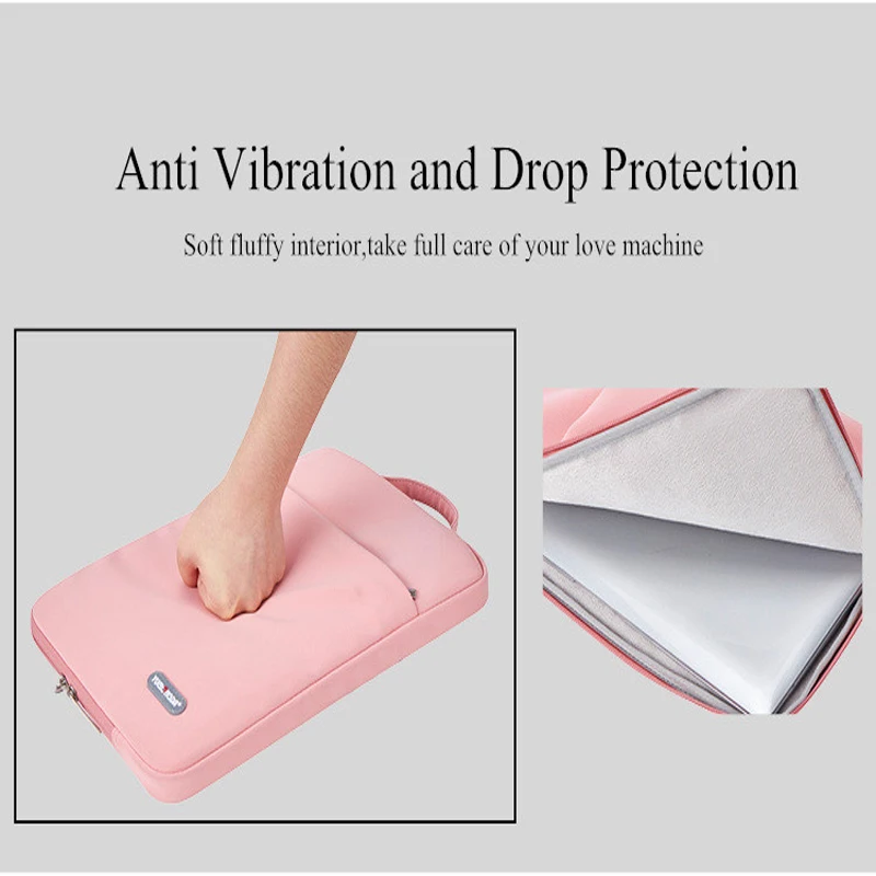 

Laptop Sleeve Portable Case 13 14 15.6 Inch For Notebook Bag Macbook Air Pro 13.3 Shockproof Case For Men Women