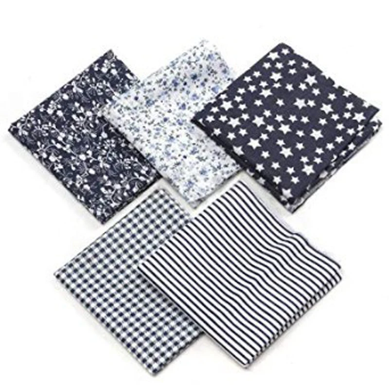 5Piece/set 50*50cm DIY Handmade Chintz Fabric pink Cotton Printed Fabrics small floral fabric |