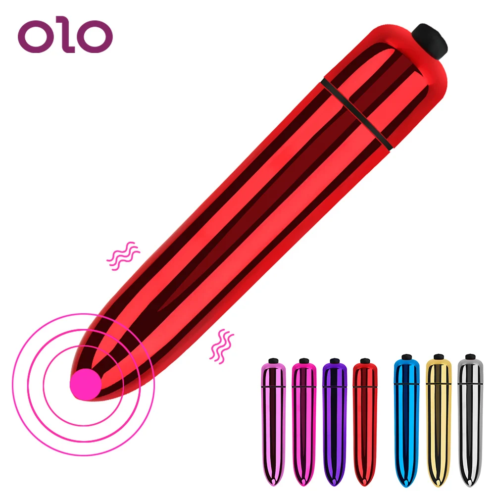 OLO Мини Пуля вибратор Мощный влагалище клитор стимулятор G точка Массажер