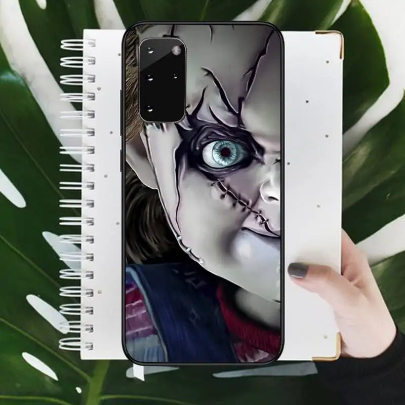 

Chucky horror movie Phone Case For Samsung galaxy S 9 10 20 A 10 21 30 31 40 50 51 71 s note 20 j 4 2018 plus Luxury brand