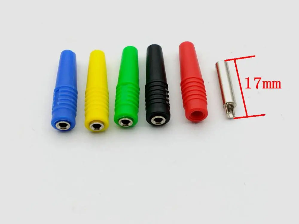 100 шт медь 2 мм банан гнездо тестовый разъем для припоя|connector 2mm|connectors banana femaleconnector n