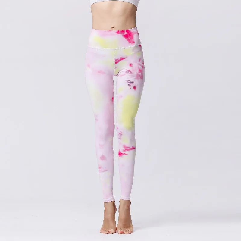 

New Sports Tights Fitness Yoga Pants Print Leggings woman Yoge pants stacked leggings sport women Activewear Running pants