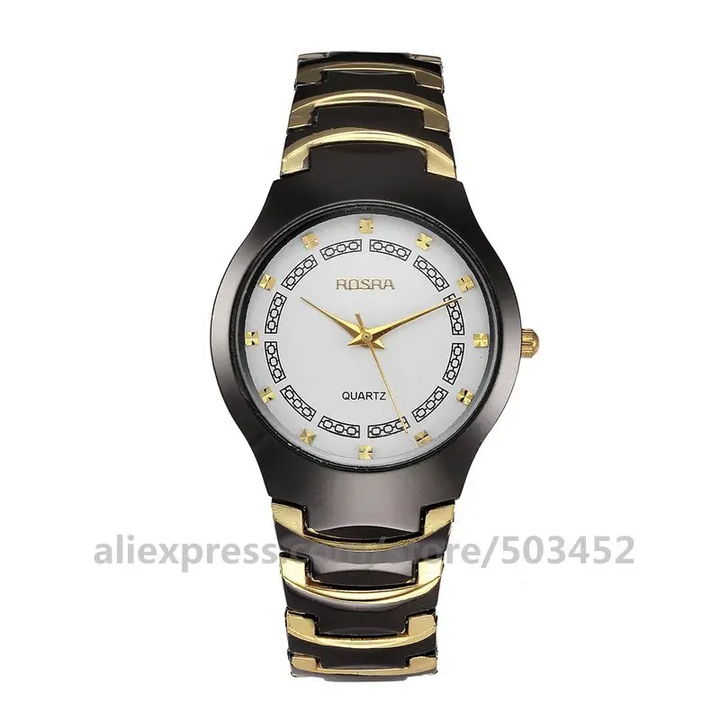 100 шт/партия ROSRA 599 часы циркониевые весы ремешок стальной ремень для мужчин