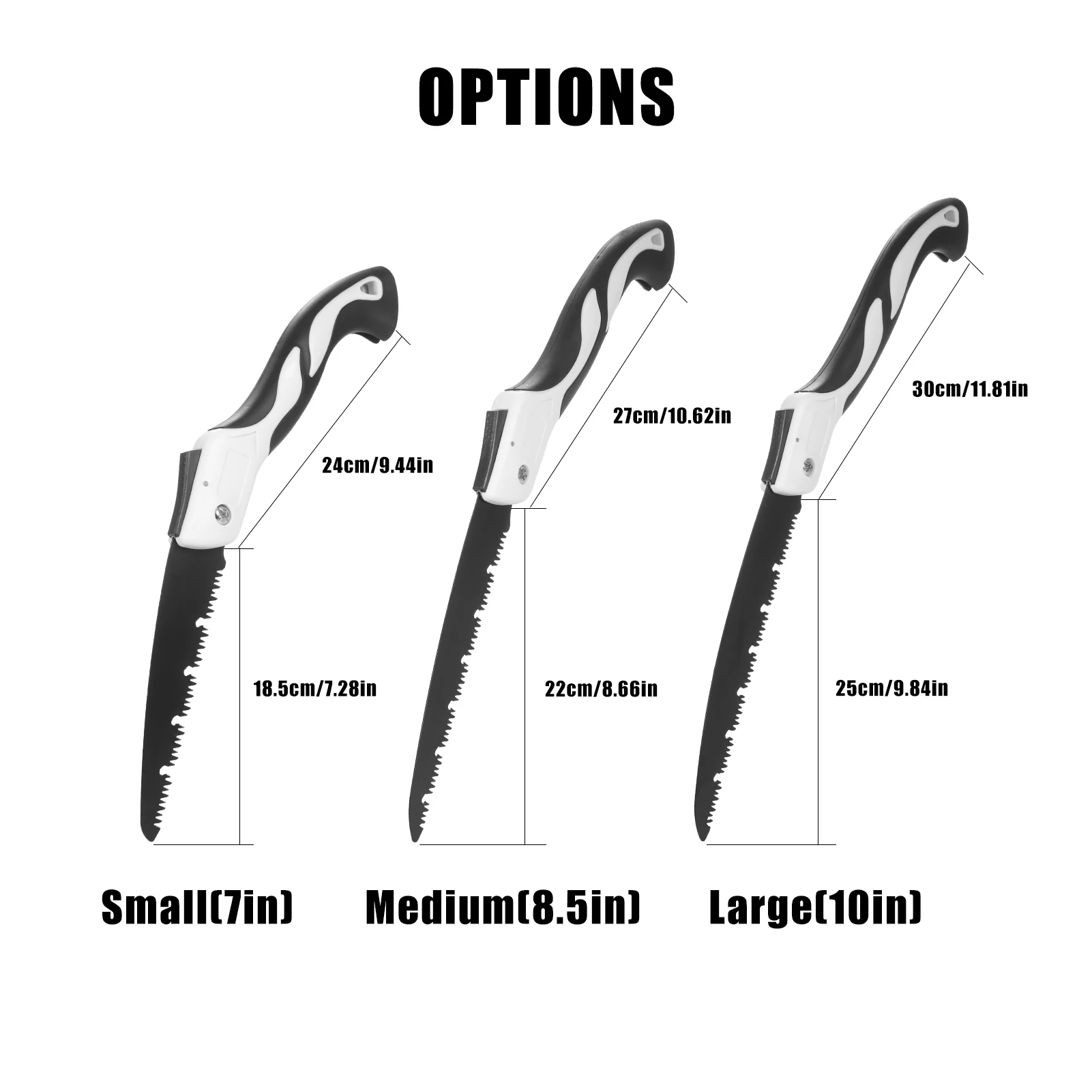 Ручная пила из легированной стали 7/8 5/10 дюйма Складная ручная с нескользящей