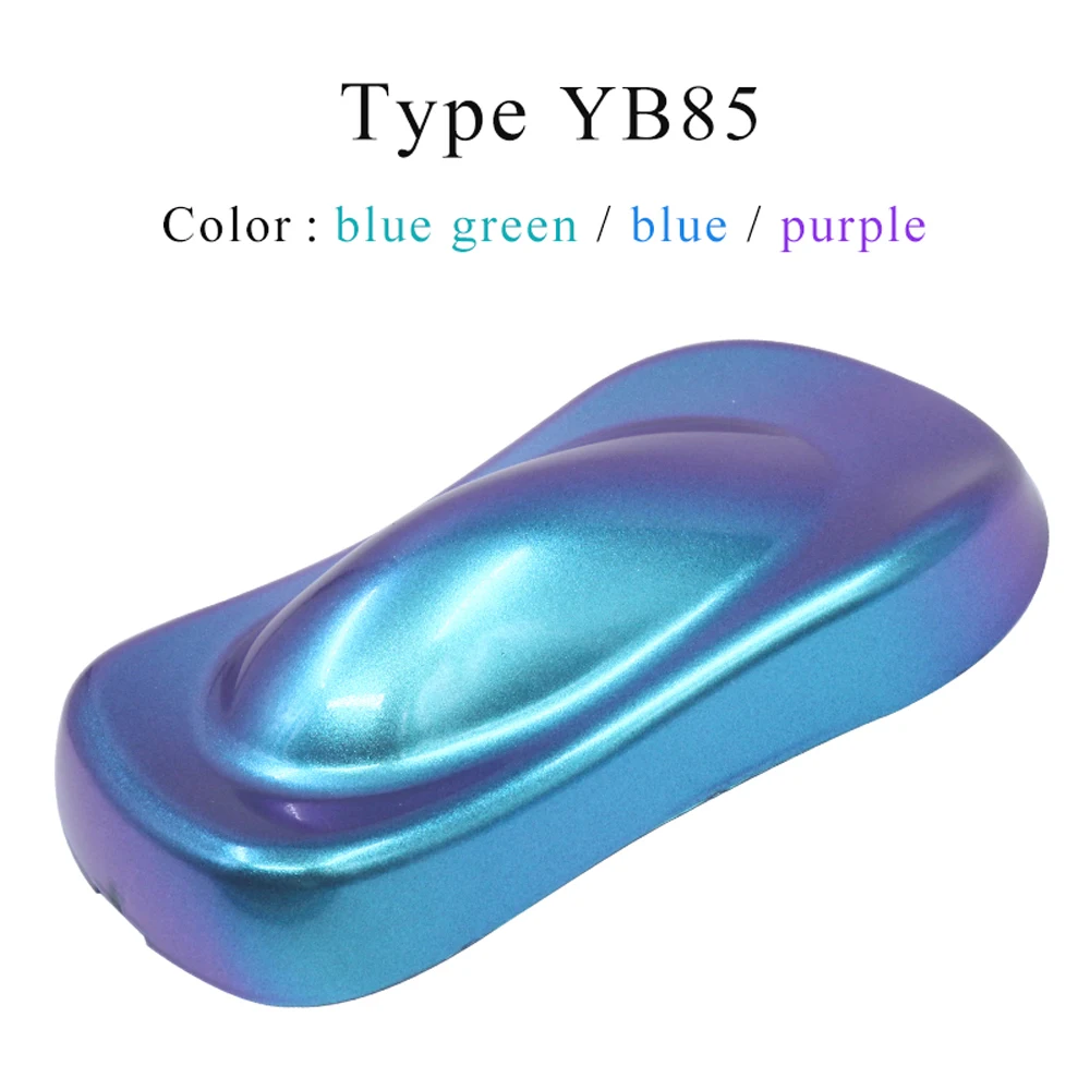 YB85 пигменты-хамелеоны, акриловые краски, порошковое покрытие, хамелеон, краска для автомобилей, художественное искусство, украшения ногтей, 10 г, краски, принадлежности
