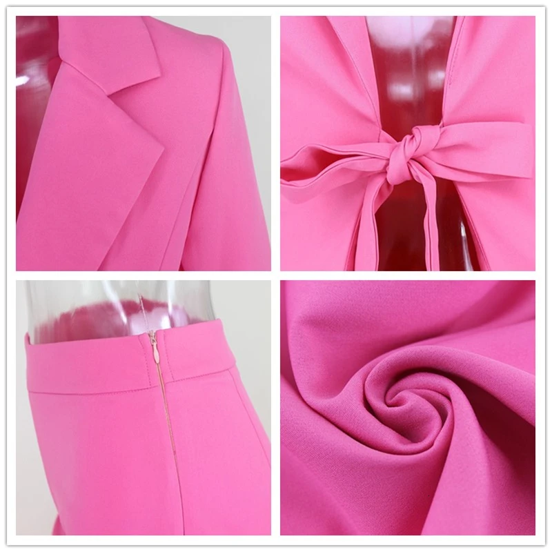 Fuedage летний официальный комплект из двух предметов 2018 сексуальный однотонный